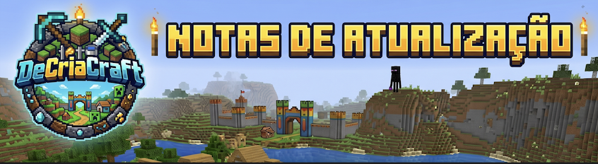 Notas de atualização - 08/05/2026